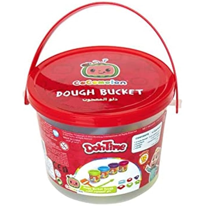 DohTime COCOMELON MEGA DOUGH BUCKET - Image 2
